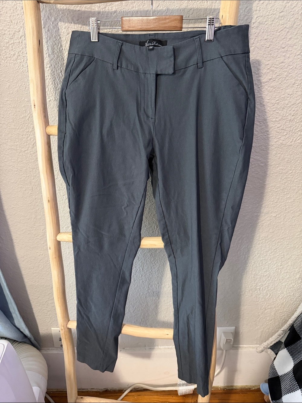 Alexa Rae Women's Trousers in Charcoal Gray